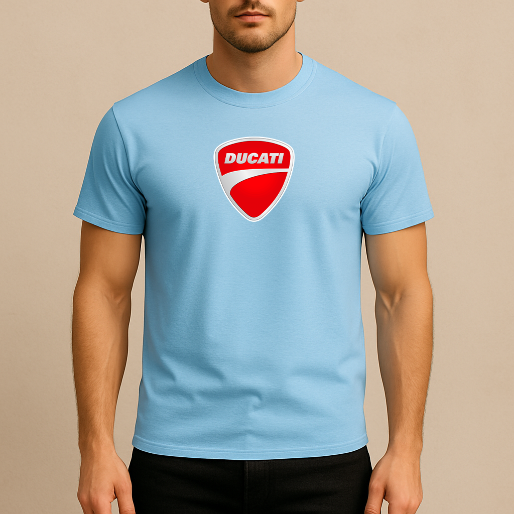 Men’s Ducati Motorcycle Cotton T-Shirt